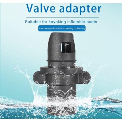 Inflatable Boat Kayak Air Valve Adapter Inflation Dinghy Valve Adaptor Air Pump Hose Screw Valve Connector
