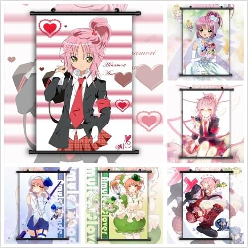 WTQ Anime Posters Shugo Chara! Amu Hinamori Anime Manga Canvas Painting Wall Decor Wall Art Picture Room Decor Home Decor