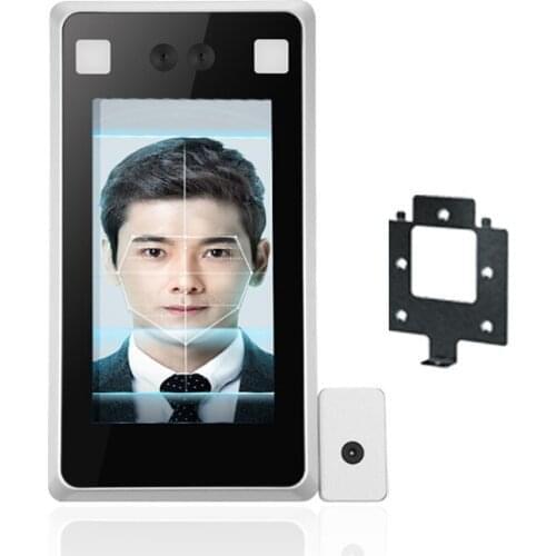 Non touch screen free automatic temperature measurement and face recognition terminal