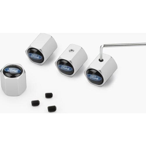 4Pcs Car Styling Auto Accessories Car Wheel Tire Valve for Ford Fiesta EcoSport ESCORT focus 1 focus 3 focus 2 Accessories