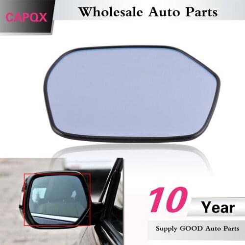 CAPQX white With Electric heating Side rearview mirror glass Lens For CRV RE2 RE4 RM2 RM4 2007 2008 2009 2010 2011 2012 2013 14