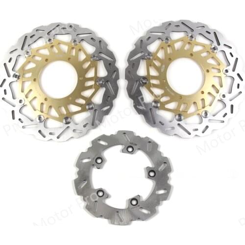 CNC Floating Front Rear Brake Discs Rotors Disk Kit for Suzuki GSX R 1000 / ABS / GSX-R 1000 R 2017 2018 2019 GSX1000R GSXR1000