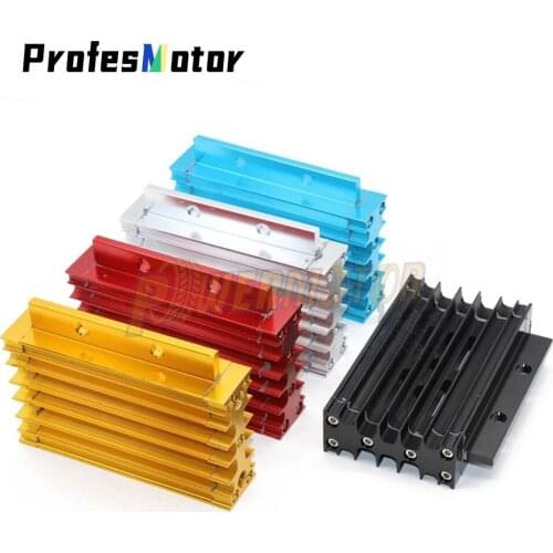 Pit Dirt Bike CNC Cooling Radiator Oil Cooler Kit Aluminum Alloy Oil Cooler Kit For 110CC-150CC ATV LIFAN 110 125CC CRF Monkey B