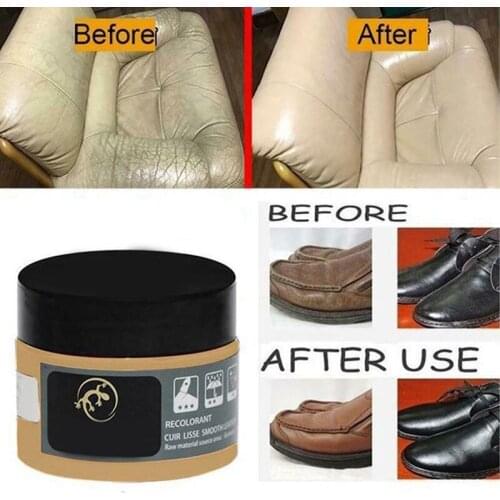 Leather Repair Gel Portable Leather Vinyl Repair Fix Cream Gel Paste Coating Coat Crack Scratch Removal H88F