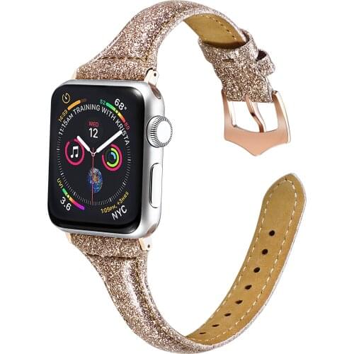 Leather Strap for Apple watch band Series 6 SE 44mm 40mm 38mm 42mm watchband Link Bracelet iWatch Series 5 4 3 2 1 wrist band