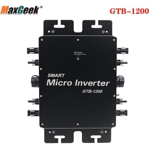 Maxgeek GTB-1200 Grid Tie Inverter Solar Grid Tie Micro Inverter Output Power 1200W For Solar Panel