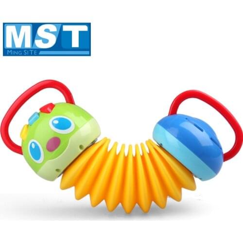 Infant Insect Little Flexible Accordion Musical Instruments Puzzle Educational Rhythm Band Mini Baby Toy For Kids Children Gift