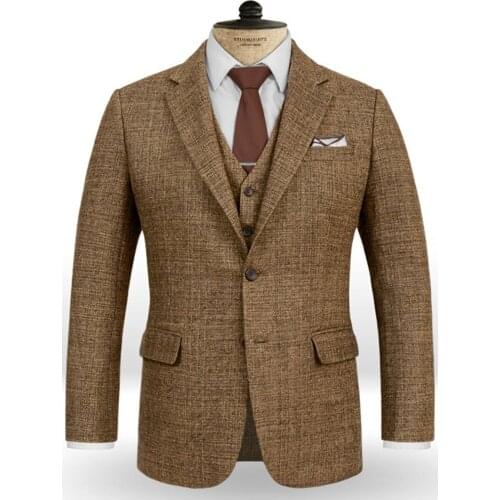 Custom 2021 New Fashion Suit 3Pieces Singal Breasted Stright Smart Cacual Wedding Part Wear