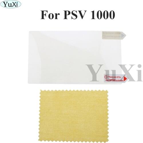 YuXi Front HD Clear Protective Film Surface Guard Cover for Sony PlayStation Psvita PS Vita PSV 1000 LCD Screen Protector