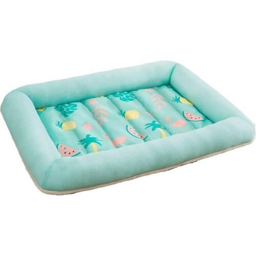 Pet Self Cooling Mat Puppy Ice Mat Anti-Slip Soft Dog Cooling Sleeping Pad Cushion for Car Floor Sofa Nest Kennel Mattress Pad