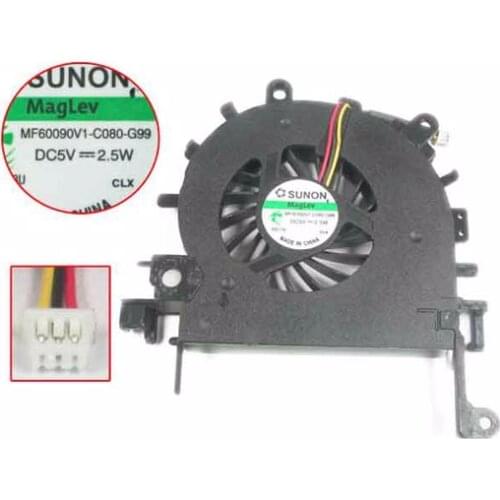 SUNON MF60090V1-C090-G99 Server Laptop Cooling Fan DC 5V 2.5W 3-wire