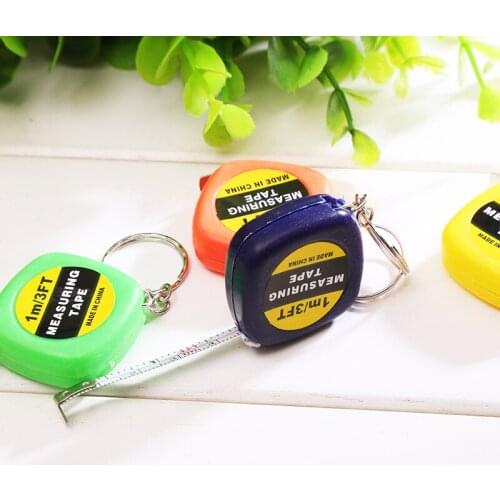Free shipping 300 Pcs/lot Retractable Ruler Tape Measure 1m/3ft Sewing Cloth Metric Tailor Tool lin5036