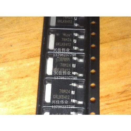 10PCS New 78M24 L78M24CDT TO252 24V 0.5A Linear Regulator