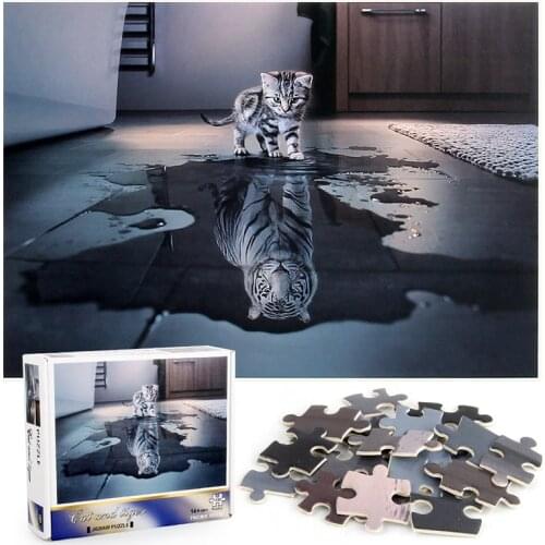 1000Pcs Puzzle 70*50cm Thickened Paper Puzzles Educational Toys for Adults Decoration Collectiable Bedroom Decoration Home Game