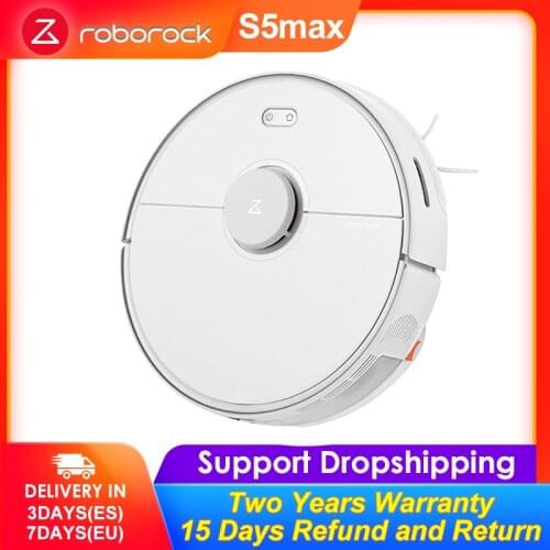 Roborock S5 Max Robot Vacuum Cleaner Automatic Smart Planned Sweeping Dust Sterilize Washing Mop mihome APP WIFI