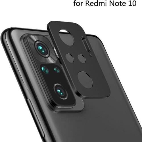 Aluminum Camera Lens Cover For Xiaomi Redmi Note 10 Pro Metal Sheet Lens Screen Protector for Note 10Pro Camera Protective Caps