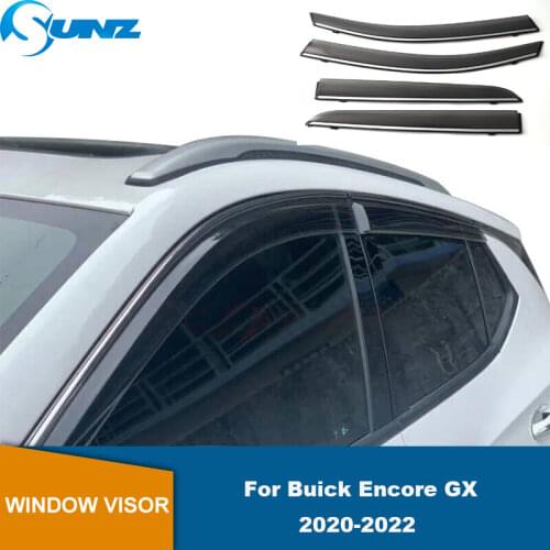 Side Window Deflector For Buick Encore GX 2020 2021 4pcs Window Visors Weathershields Wind Rain Guards SUNZ