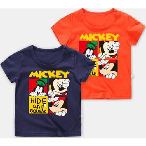 Baby T Shirt Baby Boy Clothes Baby Girl Clothing Baby Girl Clothes Bebe Cartoon Printing T-shirt Cartoon Cotton Baby Clothes