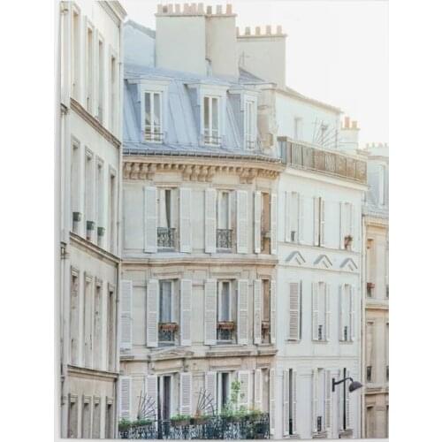 Home Decor Canvas Hd Print Montmartre Sunrise Posters Travel Painting Modern Wall Art Paris France Living Room Modular Picture