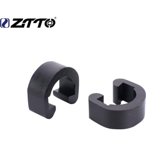 ZTTO Bicycle MTB Disc Brake Cable Set Pipe Line Deduction Transmission Pipe Plastic C type Buckle Snap Clamp for Disc Brake Hose