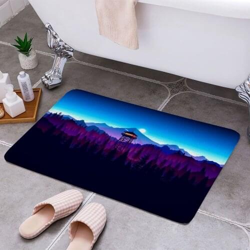 Firewatch 7 3D Print Doormats Rectangle Non-Slip DoorMat Bedroom Kitchen Entrance Print Door rugs Dropshipping