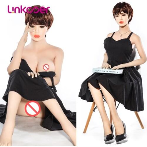 Linkooer 158cm Silicone Sex Dolls Big Boobs Korea Real Doll Realistic Vaginal Anus Oral Love Doll For Men Sex Product Adult Toys