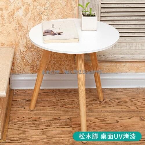 Rimet Balcony Small Tea Table Nordic Simple Living Room Floating Window Table Small Family Bedroom Small Round Table Corner Seve