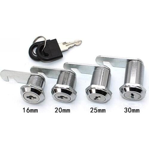 MS103 Drawer Locks Furniture Hardware Door Cabinet Lock for Office Desk Letter Box Cam Locks Industrial Distribution Box Lock