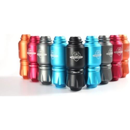 Newest Rocket mini Motor Tattoo Pen Tattoo Machine Rotating Tattoo Machine Space Aluminum Tattoo Gun Equipment Free Shipping