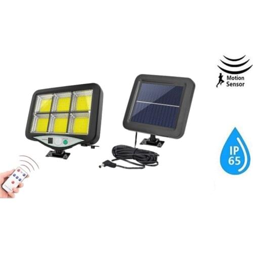 Seperable powerful 6 Head Solar Pendant Light Outdoor Indoor Solar Lamp For Camping Garden Yard motion sensor waterproof indoor