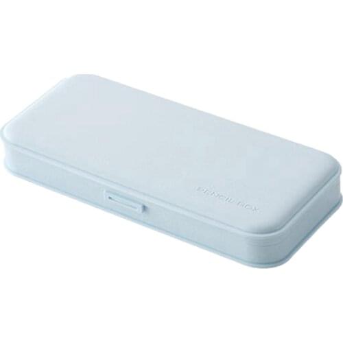 Big Capacity Simplicity Pencil Box Storage Box Marker Pen Pencil Case Compartment Storage Waterproof Pencil Case