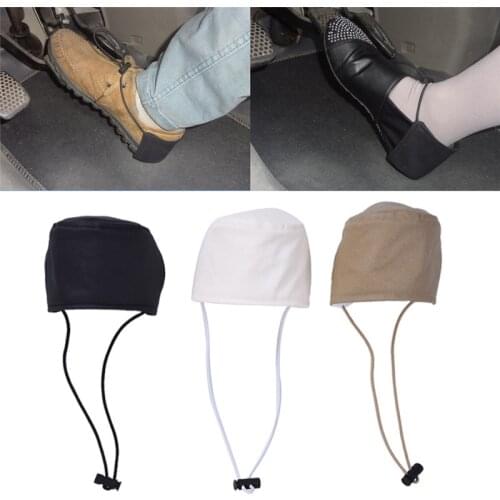 1PCS Unisex Car Accessories Drive To Prevent Wear Shoes To Protect The Roots Cover Shoes Heel Protection Car Interior Supplies