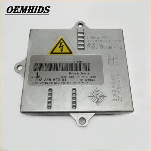 1307329072 130732007201 Used Original Xenon Ballast D2S D2R For 2002-2009 CLK 260 300 350 W209 HID Headlight Control Unit Module
