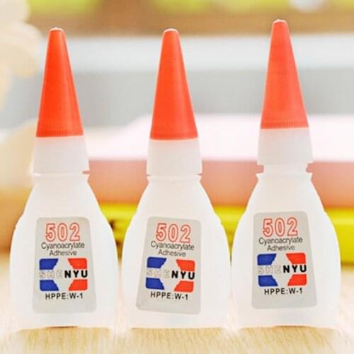 2pcs High Quality 502 Super Glue Multi-Function Glue Genuine Strong For Office Fast Adhesive Bond Tools