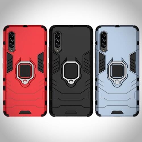 Armor Case 6.7'' For Samsung A90 5G Case Ring Stand Bumper Phone Cover For Samsung Galaxy A90 5G Case A908F A908B A908N A 90 5G