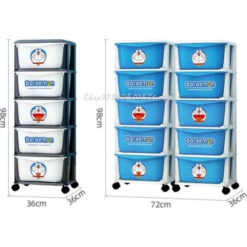 Childrens Toy Storage Rack Baby Multi-layer Storage Cabinet Storage Box Large Capacity Storage Rack