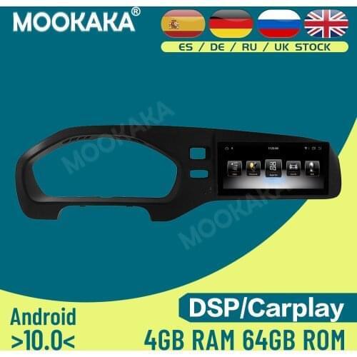 For Volvo V40 11-18 Android 10.0 64G Car Multimedia Player GPS Navigation Auto Radio Stereo Head Unit Recorder Audio DSP