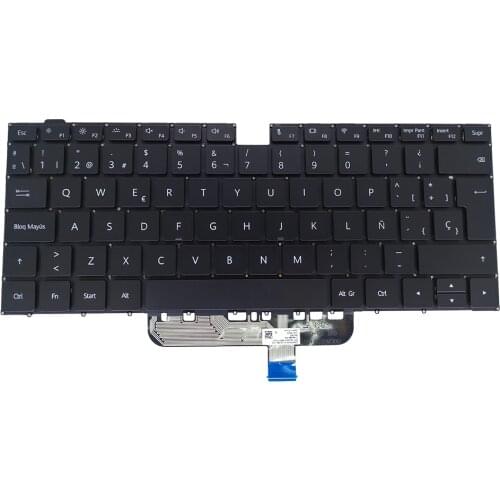 Spanish Backlight keyboard laptop for Huawei MateBook 14 KLW W09 W19 KLW-W29 KLVC-WAH9L WFH9L KLVC-WFE9L ES notebook keyboards
