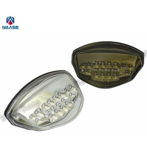 Waase For Suzuki GSR750 GSR 750 2011 2012 2013 2014 2015 2016 2017 Rear Tail Light Brake Turn Signals Integrated LED Light