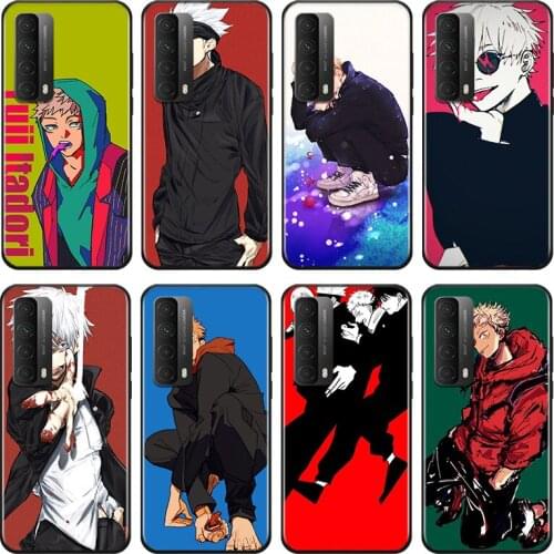 Anime Cartoon Jujutsu Kaisen For Huawei Y9A Y9S Y9 Y8P Y8S Y7A Y7P Y7 Y6 Y6P Y6S Y5P Y5 Prime Pro 2019 2020 Soft Phone Case
