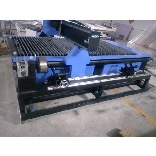 Small size 1300x2500mm cnc plasma cutting machine water table plasma cutters with marking drilling heads