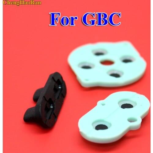 2 - 10 sets For Nintendo Game Boy Color/Colour Button Silicone Rubber Pad Conductive A B Select Start Rubber Button For GBC