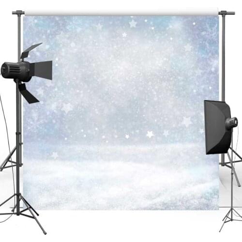 Vinyl Photography Background Snowflake Backdrops Star Shimmer For Wedding photo studio props F435