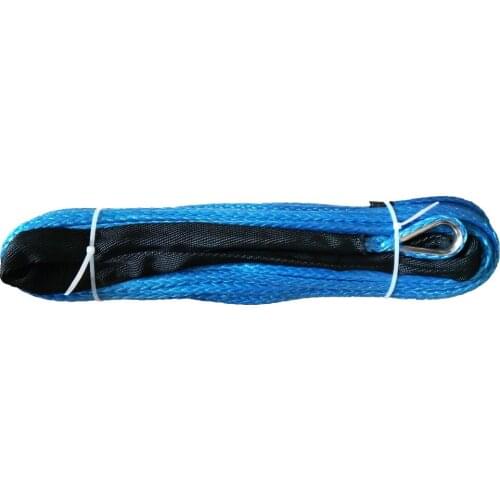 YZHYRN Free Shipping factory directly sale 10mm x 15m synthetic winch rope uhmwpe fiber for off-road/4wd/atv/utv/4x4