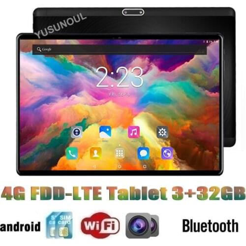 Global Version New Google Play/Netflix 10 inch tablet 5G wifi Octa Core 3GB RAM 32GB ROM Android 7.0 1920x1200 IPS 4G LTE GPS