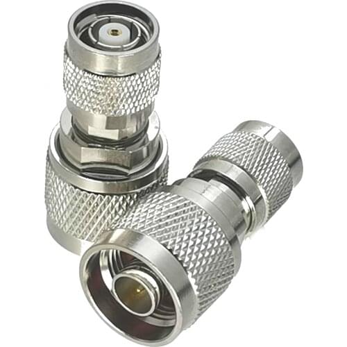 1Pcs RP-TNC Male Jack to N Male Plug RF Adapter Connector Coaxial High Quanlity 50ohm