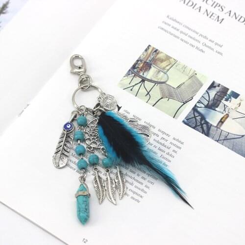 2020 Hot Selling Dreamcatcher Keychain Cute Room Decorative Pendant Bracelet Charm