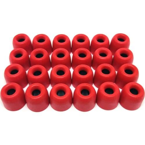 24 pcs/12 pairs ANJIRUI T400 M Caliber Ear Pads/cap 4.9mm memory foam eartips for ear Headphones tips Sponge Headset accessories