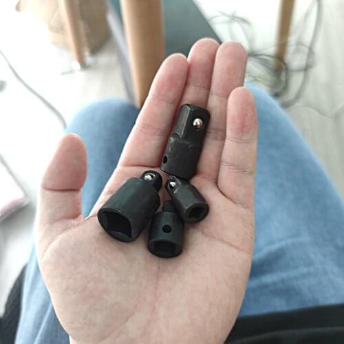 4pcs 1/4 3/8 1/2 Drive Socket Adapter Converter Reducer Air Impact Craftsman Socket Wrench Adapter Hand Tools Set