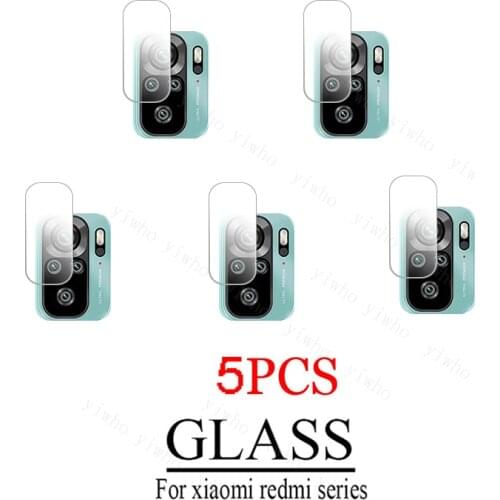 5PCS Glass Lens Protector on Redmi Note 10 Pro Smartphone Camera Lens Protection Glass For Xiaomi Redmi note 10 Pro Max 10S Film